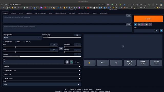 Downgrading A1111 to older versions to solver some extension problems смотреть онлайн