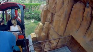 Крутой аттракцион Паровозик на Винперл (Vinpearl Nha Trang)