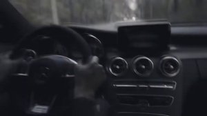 Mercedes Benz C63S AMG edition crazy drift | C63s vs X5M | Night lovell - Dark Light