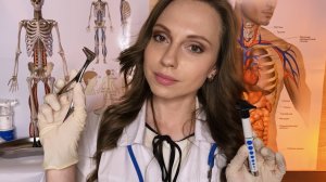 АСМР Прием у ЛОР-врача • Осмотр • Ингаляция • Ролевая игра • ASMR Medical exam • Otolaryngologist