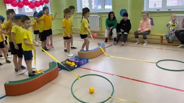 Спортивное мероприятие, посвящённое Дню защитника Отечества! смотреть онлайн