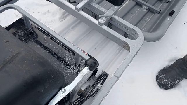 Мотобуксировщик Ураган Сибирь 500 , загрузка в прицеп 2.5метра смотреть онлайн