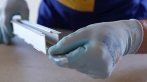 Установка встроенного двустороннего доводчика ECLISEE BIAS DS