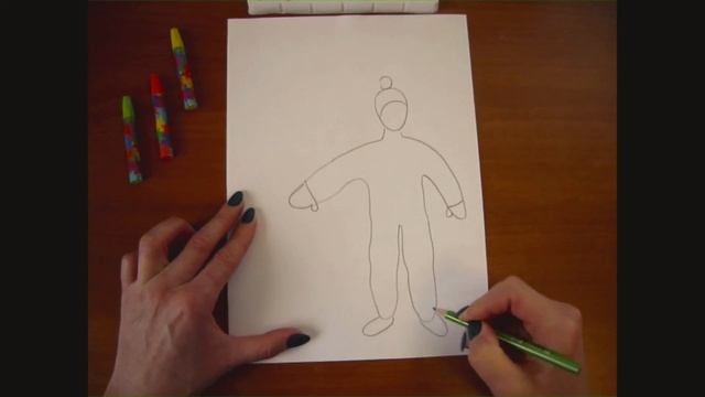 Рисуем фигуру человека смотреть онлайн