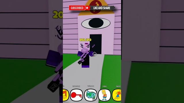 Simpsons Code - Find The Simpsons - Roblox #shorts #roblox #simpsons #findthesimpsons