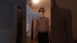 Пальпация области сердца, пульса.