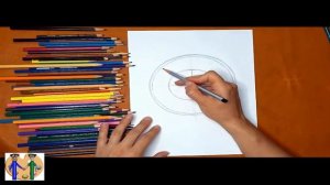 Как нарисовать значок БМВ/BMW. Онлайн-школа рисования "Малевашки"