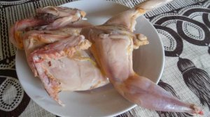 Куропатка с чесноком на гриле