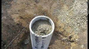 Сваи из азбестовой трубы