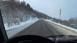 Красивая дорога вдоль Байкала!!! Прошёл перевал Култук и я дома!!!
