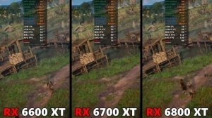 RX 6600 XT VS RX 6700 XT VS RX 6800 XT | TEST IN 10 GAMES