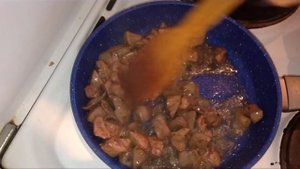 Как Вкусно Пожарить Печенку Индюшки. Очень Вкусная Печенка. Very Tasty Liver