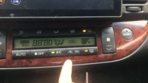 Диагностика климат контроля на Camry 30