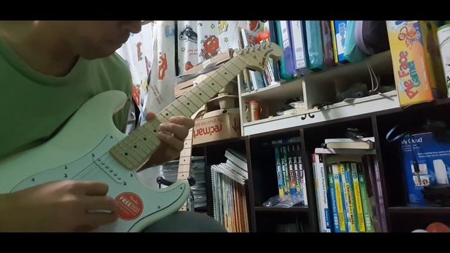 Squier Affinity Stratocaster 2021 Olympic White sound test. Seawinds by Accept. смотреть онлайн