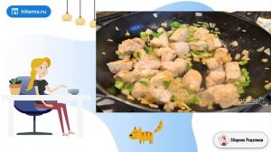 Свинина тушеная с макаронами