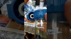 Колба фильтра воды со сливным краником