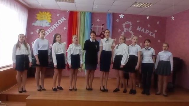 Вокальный ансамбль, ДШИ р.п. Самойловка, Музыкальная весна - 2021 смотреть онлайн