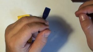 Груша из пластилина