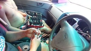 how to install android 11/10" to hyundai getz 1.1