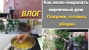 Как покрасить кирпичный дом/Освободила лоджию/Вкуснейший суп с фрикадельками/Новинки от Фаберлик
