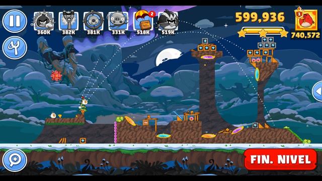 Angry Birds Friends Level 3 Tournament 1341 Highscore POWER-UP walkthrough смотреть онлайн