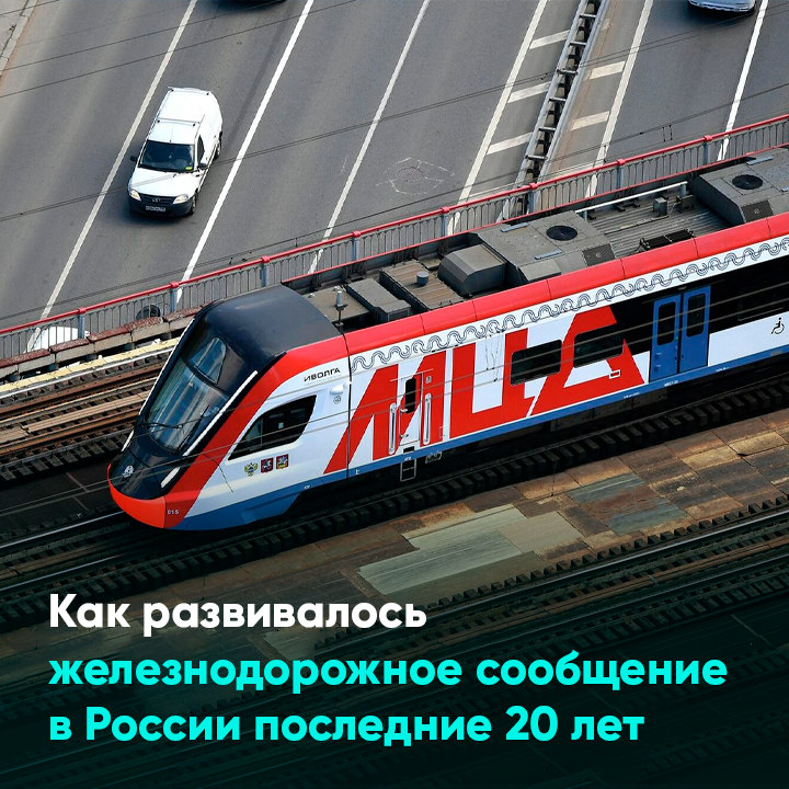 Как развивалось железнодорожное сообщение в России последние 20 лет