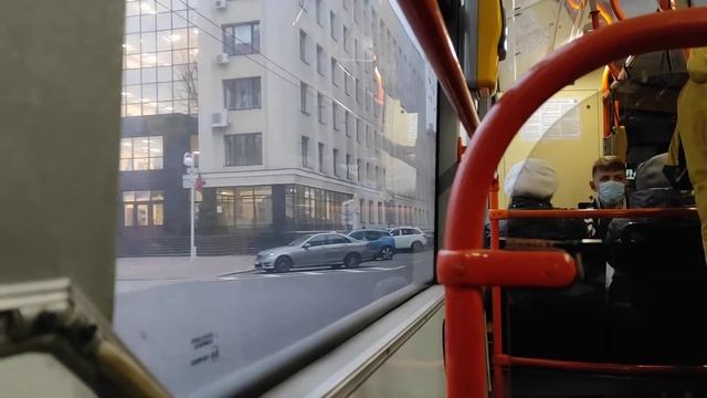 Минск. Поездка на троллейбусе БКМ-321,борт.2742,марш.16 смотреть онлайн