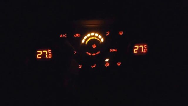 Nissan Qashqai работа печки на улице -21С смотреть онлайн