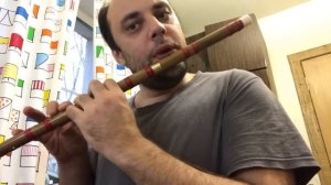 Флейта Ди с алиэкспресс  правильно наклеенная мембрана