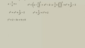 Решение уравнений 4 й степени Возвратные Часть1