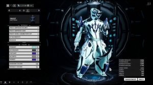 Warframe:  Emperor Tennogen Skin for Frost - Fashion Frame