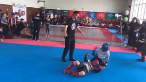 Абсолютно реальный бой, раздел без кимоно