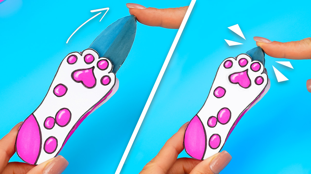 Как сделать поддельный нож для розыгрыша