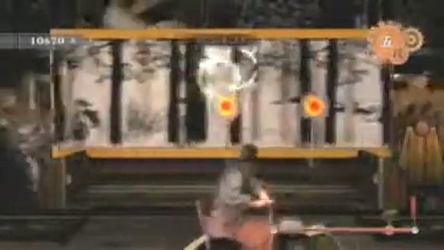 Yakuza: Kenzan - Shuriken Mini-Game Gameplay смотреть онлайн