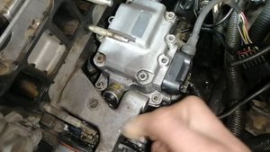 Ниссан Мистраль на военных мостах ремонт охлаждения акпп/Установка тнвд на Митсубиси Паджеро