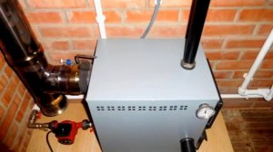 Монтаж отопления Омск. Дачный дом 40 кв.м.