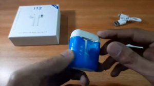 i12 Tws Airpods Unboxing and Review in hindi 2020 Blue label or red label?