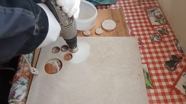 Как не дорогими коронками делать отверстия в керамограните смотреть онлайн