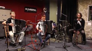 6003 Clean Bandit Rather Be Accordion cover by Moscow Night Group  www.bravomos.ru