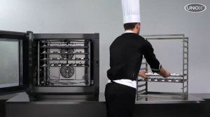 Приготовление бисквита в Unox BAKERTOP MIND Maps™ Plus