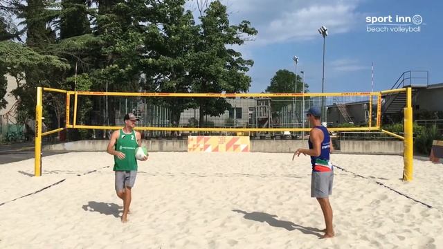 Тренер по пляжному волейболу Sport inn Кирилл Филистович  о передачах сверху