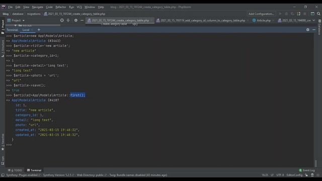 laravel models laravel basic tutorial #6 root system tutorial #