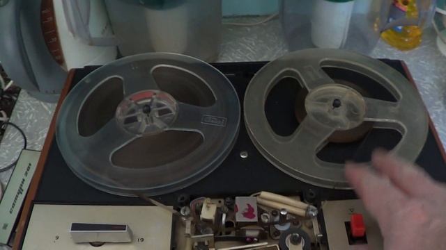 Тестирование катушечного четырёхдорожечного моно магнитофона САТУРН 201. смотреть онлайн