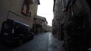 Viterbo a piedi  Walking Viterbo Tour 4k