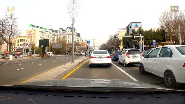 Чиланзар - Алайский - ЦУМ - Тахтапуль (автопоездка) | Chilanzar - Alai - CUM - Takhtapul (city trip смотреть онлайн