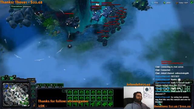 Starcraft 2 - terran - start af 4159 mmr - Eu laddering - long streamday смотреть онлайн