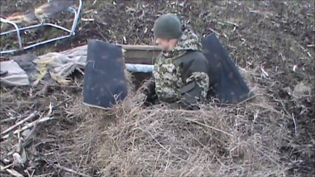 Скрадок лежак своими руками.