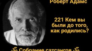 221 Кем вы были до того, как родились?