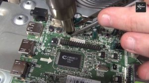Ремонт телевизора Toshiba 32DL834R, пропадает звук.