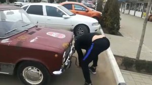 Шок!  Заводим Ваз 2101 с кривого стартера)